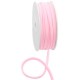 Stitched elastic Ibiza cord Light rose